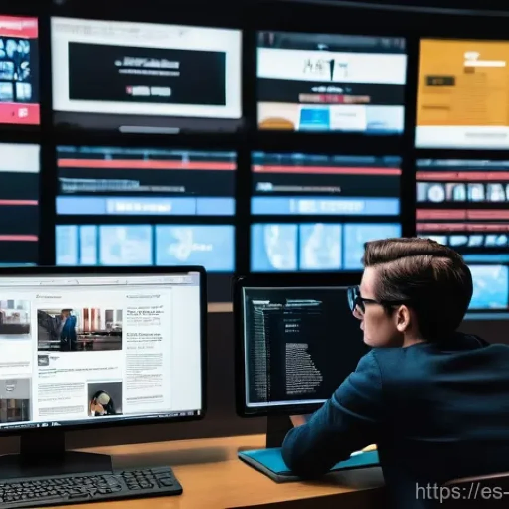 정보 신뢰성 평가의 실수 피하기 - **Prompt:** A diverse, gender-neutral person, dressed in contemporary casual clothing, sits at a wel...